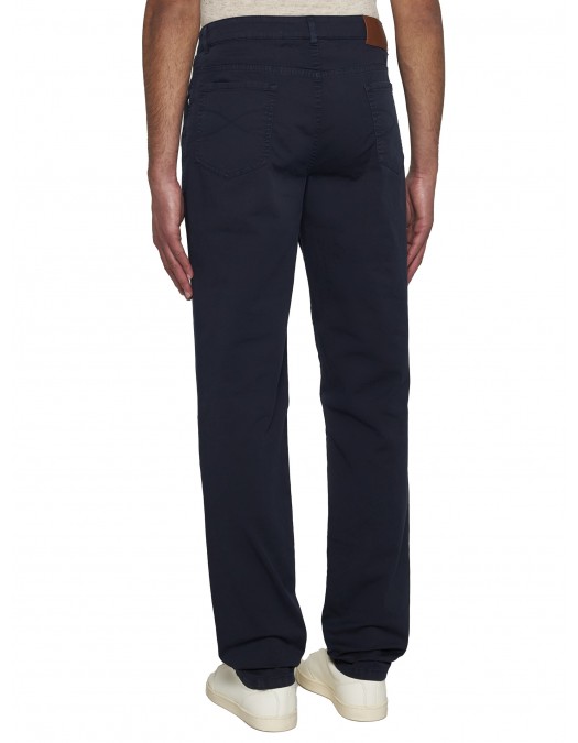 Blugi BRUNELLO CUCINELLI, Trousers Blue, Navy Blue - M289LI1780C2517
