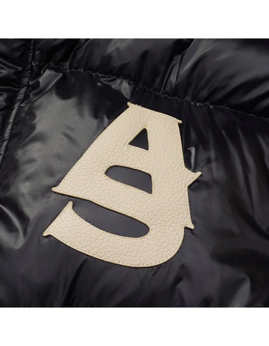 Geaca ALPHASTYLE, Kudu Double Hood Down Jacket, Negru - MAFP3035BLK