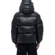 Geaca ALPHASTYLE, Kudu Double Hood Down Jacket, Negru - MAFP3035BLK