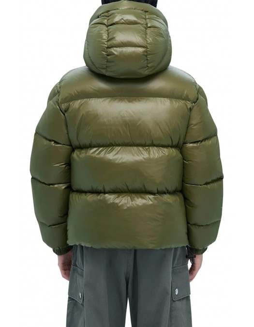 Geaca ALPHASTYLE, Kudu Double Hood Down Jacket, Verde - MAFP3035DOL
