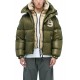 Geaca ALPHASTYLE, Kudu Double Hood Down Jacket, Verde - MAFP3035DOL