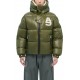 Geaca ALPHASTYLE, Kudu Double Hood Down Jacket, Verde - MAFP3035DOL