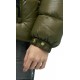Geaca ALPHASTYLE, Kudu Double Hood Down Jacket, Verde - MAFP3035DOL