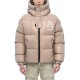 Geaca ALPHASTYLE, Kudu Double Hood Down Jacket, Crem - MAFP3035KHA