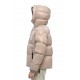 Geaca ALPHASTYLE, Kudu Double Hood Down Jacket, Crem - MAFP3035KHA