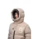 Geaca ALPHASTYLE, Kudu Double Hood Down Jacket, Crem - MAFP3035KHA
