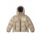Geaca ALPHASTYLE, Kudu Double Hood Down Jacket, Crem