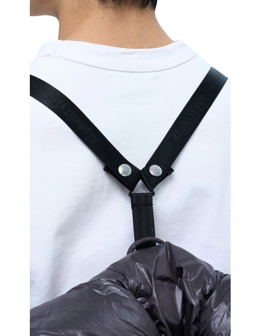 Geaca ALPHASTYLE, Kudu Double Hood Down Jacket, Crem - MAFP3035KHA