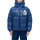 Geaca ALPHASTYLE, Kudu Double Hood Down Jacket, Albastru - MAFP3035NVY