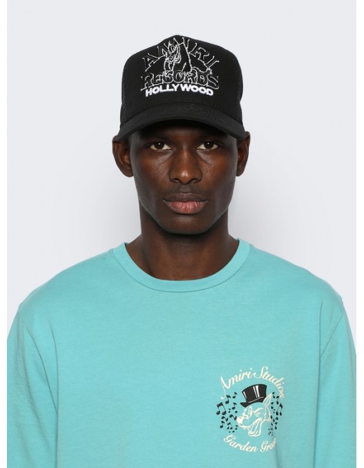 Sapca AMIRI, Records Hollywood, Black - MAH019001UNI