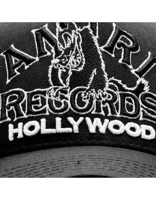 Sapca AMIRI, Records Hollywood, Black - MAH019001UNI