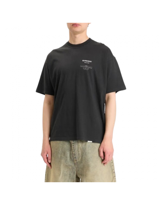 Tricou Represent Revere Manor, Oversized fit Black - MLM10028604 Tricou Represent Revere Manor, Oversized fit Black - MLM10028604