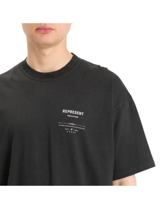 Tricou Represent Revere Manor, Oversized fit Black - MLM10028604 Tricou Represent Revere Manor, Oversized fit Black - MLM10028604
