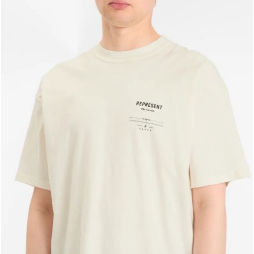 Tricou Represent Revere Manor,Aged White, Oversized fit Tricou Represent Revere Manor,Aged White, Oversized fit