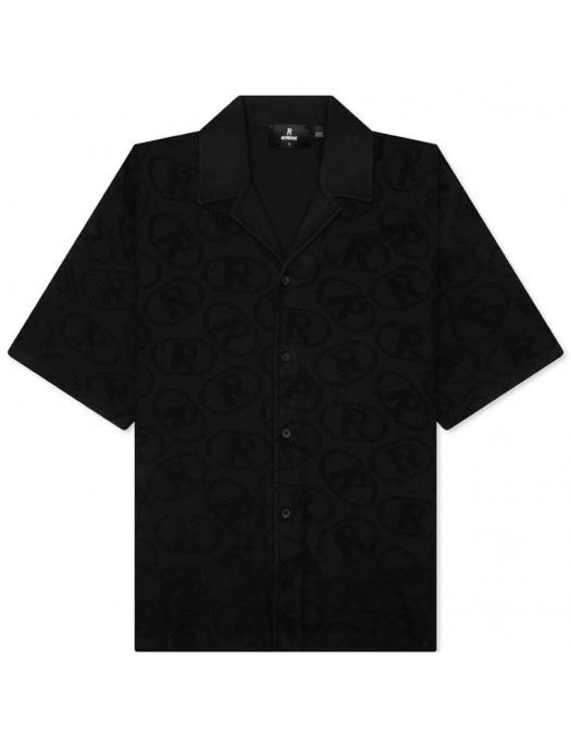 Camasa REPRESENT AOP Towel Shirt - Black - MLM10029001 Camasa REPRESENT AOP Towel Shirt - Black - MLM10029001