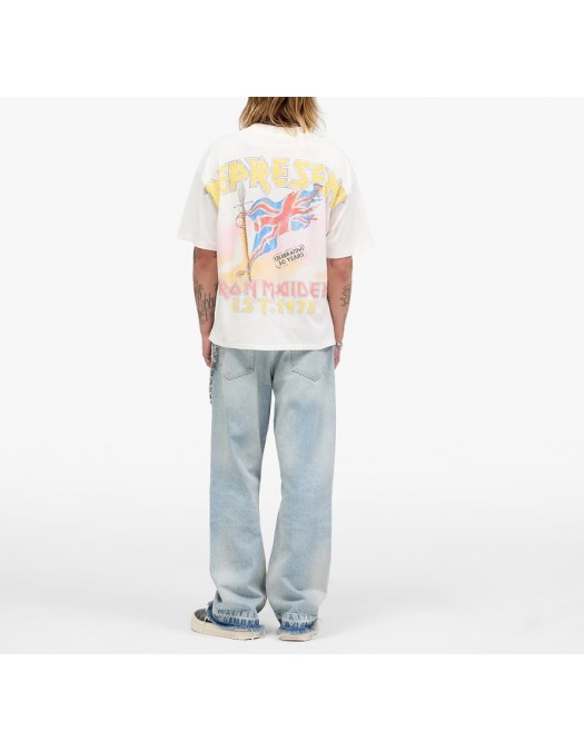 TRICOU REPRESENT X Iron Maiden Steed T-Shirt, Oversized Fit - MLM10058172 TRICOU REPRESENT X Iron Maiden Steed T-Shirt, Oversized Fit - MLM10058172