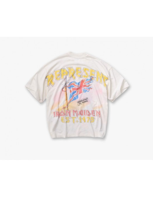 TRICOU REPRESENT X Iron Maiden Steed T-Shirt, Oversized Fit - MLM10058172 TRICOU REPRESENT X Iron Maiden Steed T-Shirt, Oversized Fit - MLM10058172