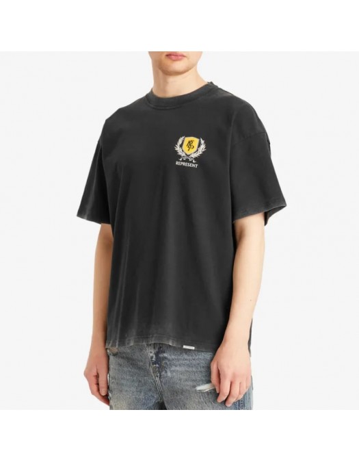 Tricou REPRESENT,Crest T-Shirt, Vintage Black,Oversized Fit - MLM4106906 Tricou REPRESENT,Crest T-Shirt, Vintage Black,Oversized Fit - MLM4106906