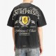 Tricou REPRESENT,Crest T-Shirt, Vintage Black,Oversized Fit - MLM4106906 Tricou REPRESENT,Crest T-Shirt, Vintage Black,Oversized Fit - MLM4106906