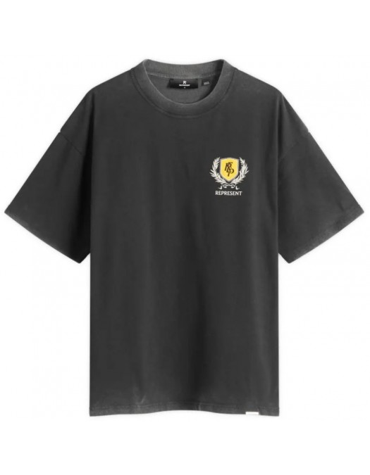 Tricou REPRESENT,Crest T-Shirt, Vintage Black,Oversized Fit - MLM4106906 Tricou REPRESENT,Crest T-Shirt, Vintage Black,Oversized Fit - MLM4106906