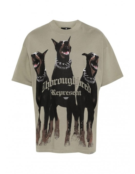 TRICOU REPRESENT,Thoroughbred T-shirt, Kaki - MLM41135168 TRICOU REPRESENT,Thoroughbred T-shirt, Kaki - MLM41135168