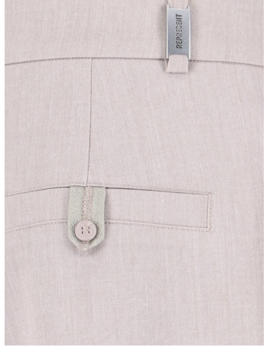 Pantaloni REPRESENT, Smoking Design, Oatmeal Beige - MLM5100925