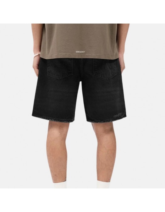 Pantaloni scurti REPRESENT,R10T Tailored Denim,Black - MLM6103801 Pantaloni scurti REPRESENT,R10T Tailored Denim,Black - MLM6103801
