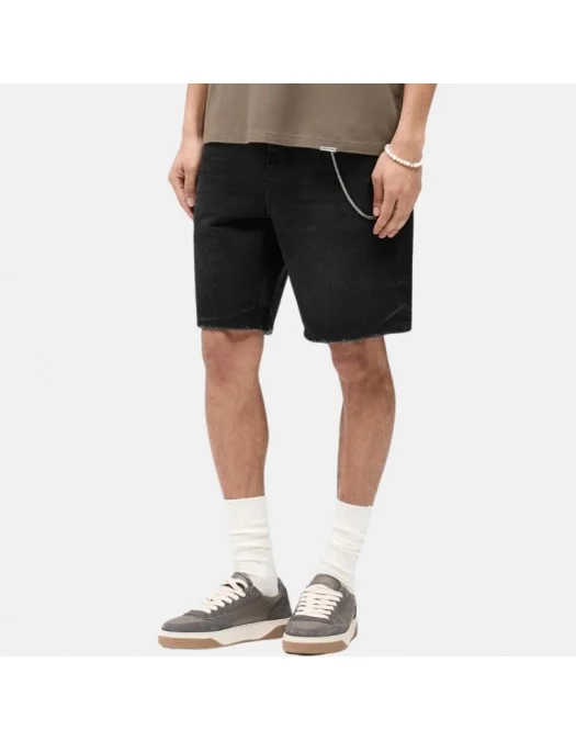 Pantaloni scurti REPRESENT,R10T Tailored Denim,Black - MLM6103801