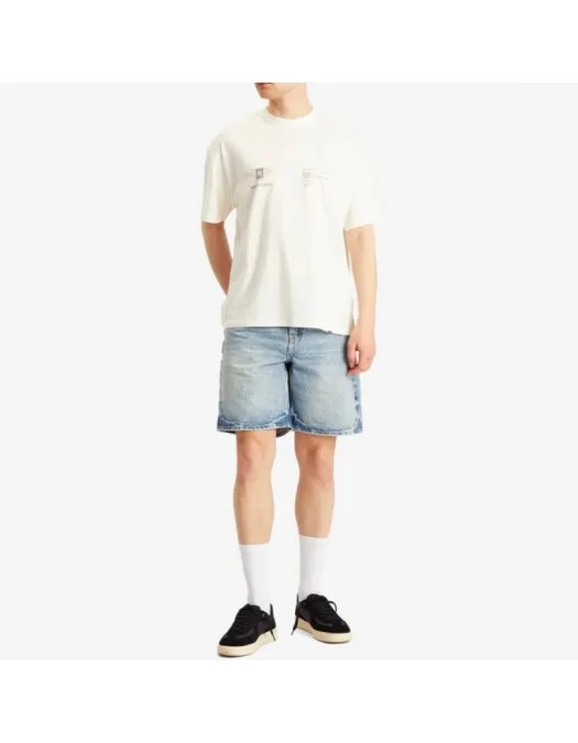 Pantaloni scurti REPRESENT,Tailored Denim Shorts,Blue - MLM6103807