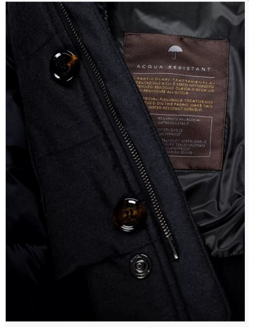 Geaca MOORER, Boomer, Wool, Bleumarin - MOUGI100177TEPACOSL