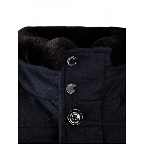 Geaca MOORER, Boomer, Wool, Bleumarin