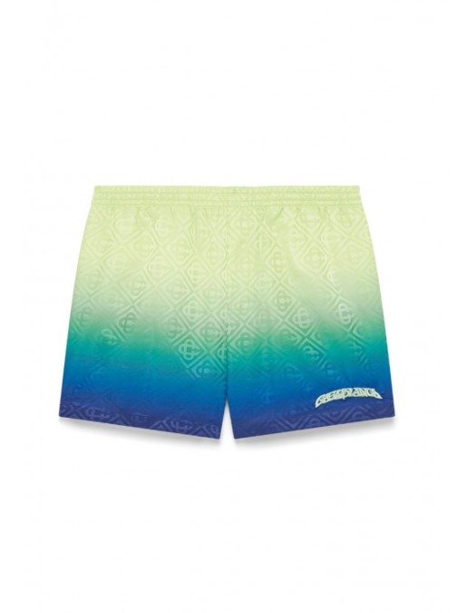 Pantaloni scurti Casablanca, Gradient Swim Shorts - MSP26TR22403EXBCGRADIENT