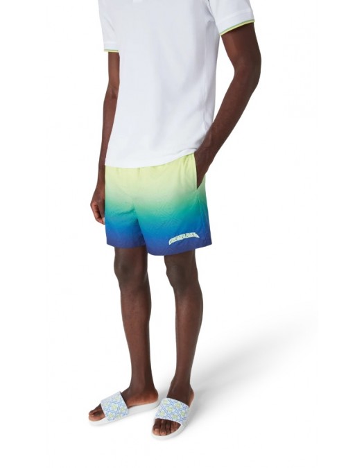 Pantaloni scurti Casablanca, Gradient Swim Shorts - MSP26TR22403EXBCGRADIENT