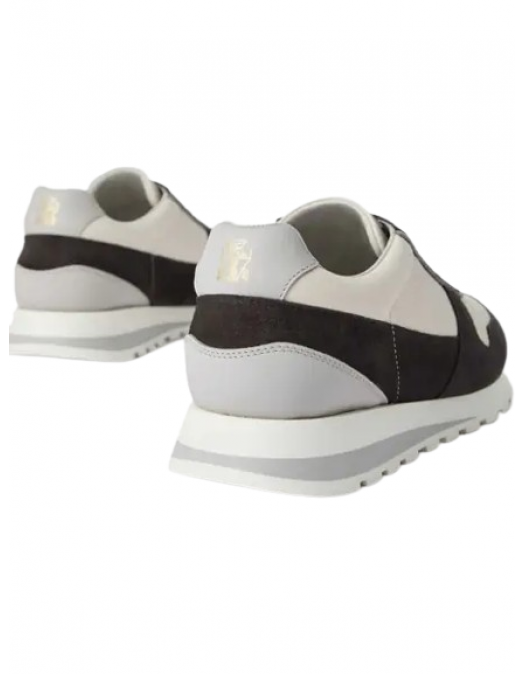 Sneakers BRUNELLO CUCINELLI, Panelled Detail, Low Top,Black - MZUESLA289CPA80