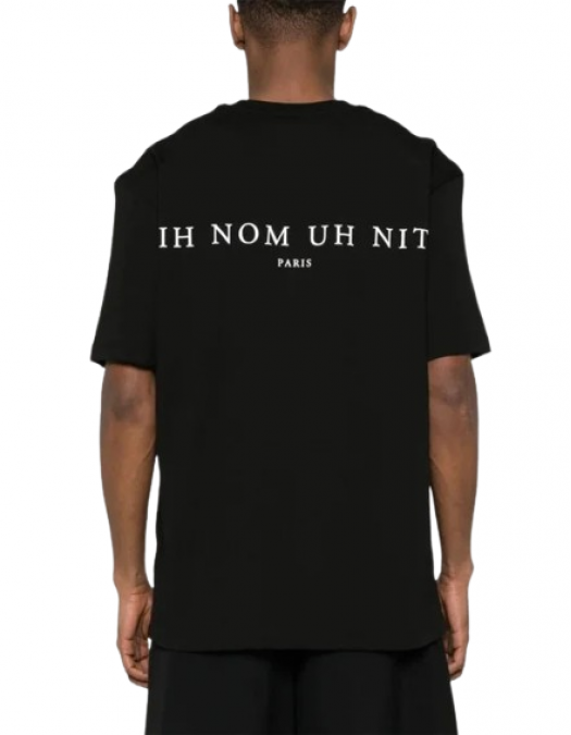 Tricou Ih Nom Uh Nit, Newspaper Mask, Black - NUW25268009 Tricou Ih Nom Uh Nit, Newspaper Mask, Black - NUW25268009