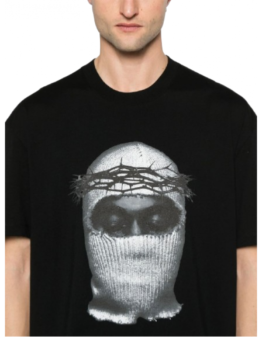 Tricou IH NOM UH NIT, Mask Print, Crown of Thorns Black - NUW25246009 Tricou IH NOM UH NIT, Mask Print, Crown of Thorns Black - NUW25246009