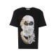 Tricou Ih Nom Uh Nit, Newspaper Mask, Black - NUW25268009 Tricou Ih Nom Uh Nit, Newspaper Mask, Black - NUW25268009