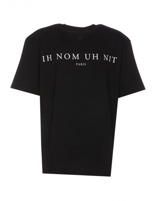 Tricou Ih Nom Uh Nit, Newspaper Mask, Black - NUW25268009 Tricou Ih Nom Uh Nit, Newspaper Mask, Black - NUW25268009