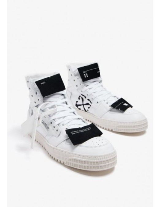Sneakers OFF WHITE, Off Court 3.0 High Top White, OMIA065C99LEA0050110 - OMIA065C99LEA0050110 Sneakers OFF WHITE, Off Court 3.0 High Top White, OMIA065C99LEA0050110 - OMIA065C99LEA0050110