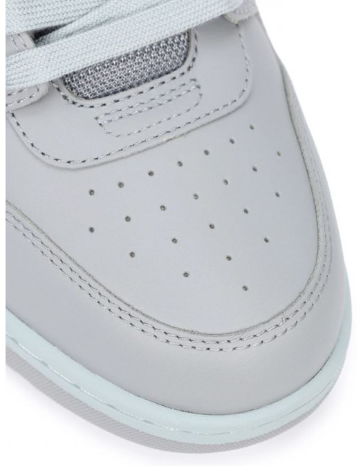 SNEAKERS OFF WHITE, Out Of Office, Electric Blue Details, Grey - OMIA189F24LEA0060910