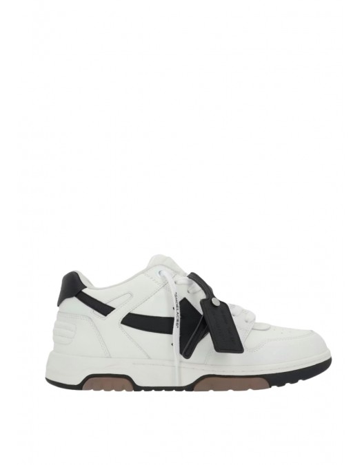 SNEAKERS OFF WHITE, Out Of Office, Alb Negru - OWIA259C99LEA0030110