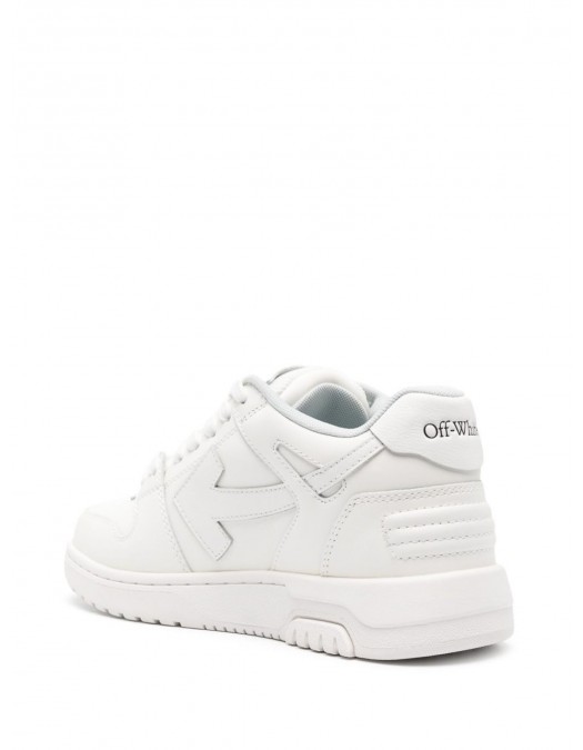 SNEAKERS OFF WHITE,  Out Of Office, Contur Negru, Alb - OWIA259C99LEA0110110