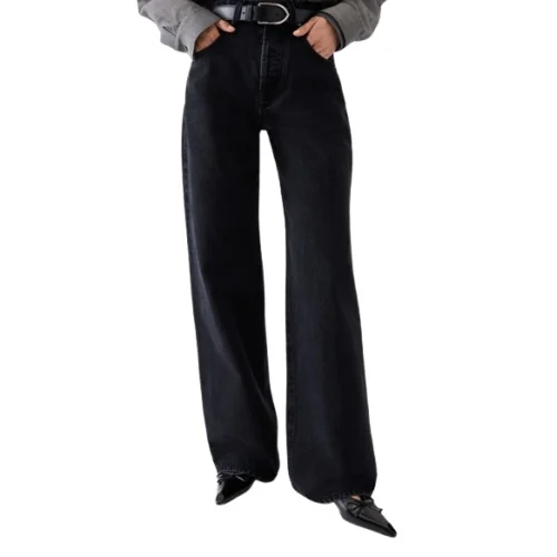 Jeans JACQUEMUS,The wide de-Nîmes denim pants