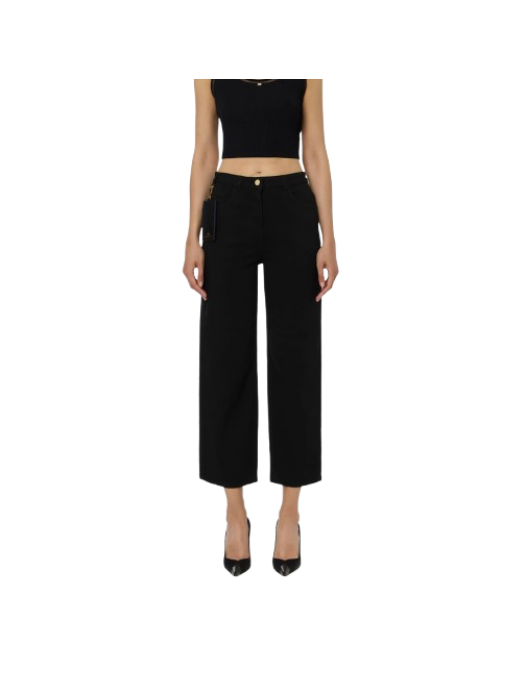 JEANS ELISABETTA FRANCHI, Jeans in cotton dril - PJ04D56E2110 JEANS ELISABETTA FRANCHI, Jeans in cotton dril - PJ04D56E2110