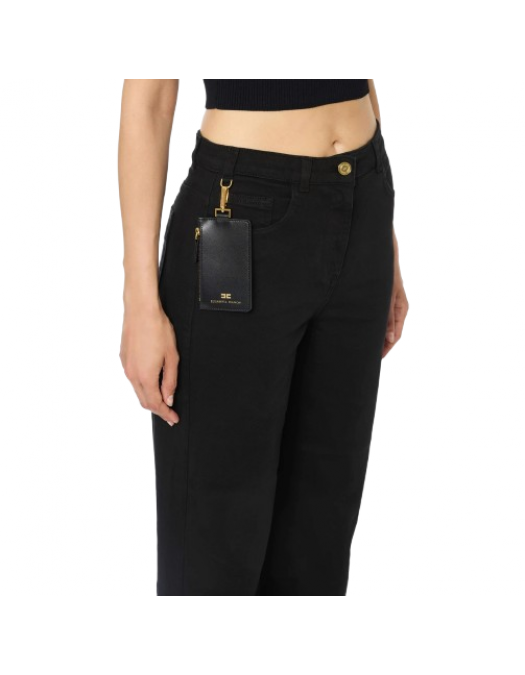 JEANS ELISABETTA FRANCHI, Jeans in cotton dril - PJ04D56E2110 JEANS ELISABETTA FRANCHI, Jeans in cotton dril - PJ04D56E2110