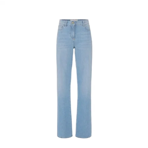 jeans ELISABETTA FRANCHI, Denim jeans with rhinestones