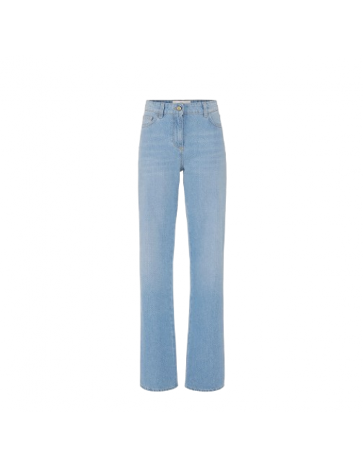 jeans ELISABETTA FRANCHI, Denim jeans with rhinestones - PJ06N56E2192