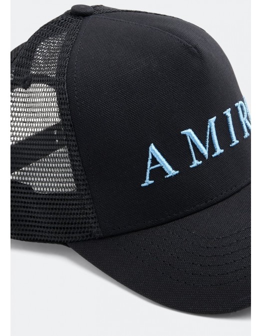 Sapca AMIRI, Imprimeu Brand Albastru, Black - PS23MAH049864