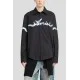 Camasa AMIRI, Smoke Print, Negru - PS24MSL008BLACK Camasa AMIRI, Smoke Print, Negru - PS24MSL008BLACK