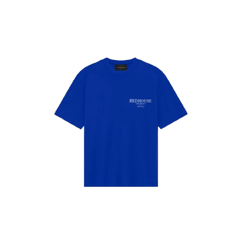Tricou REDHOUSE, Atelier 307, Blue, Regular Fit Tricou REDHOUSE, Atelier 307, Blue, Regular Fit